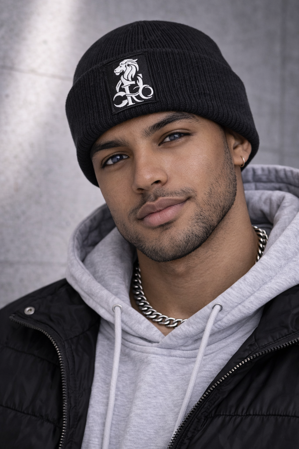 Onyx Reign Beanie –  Ivory Emblem Edition
