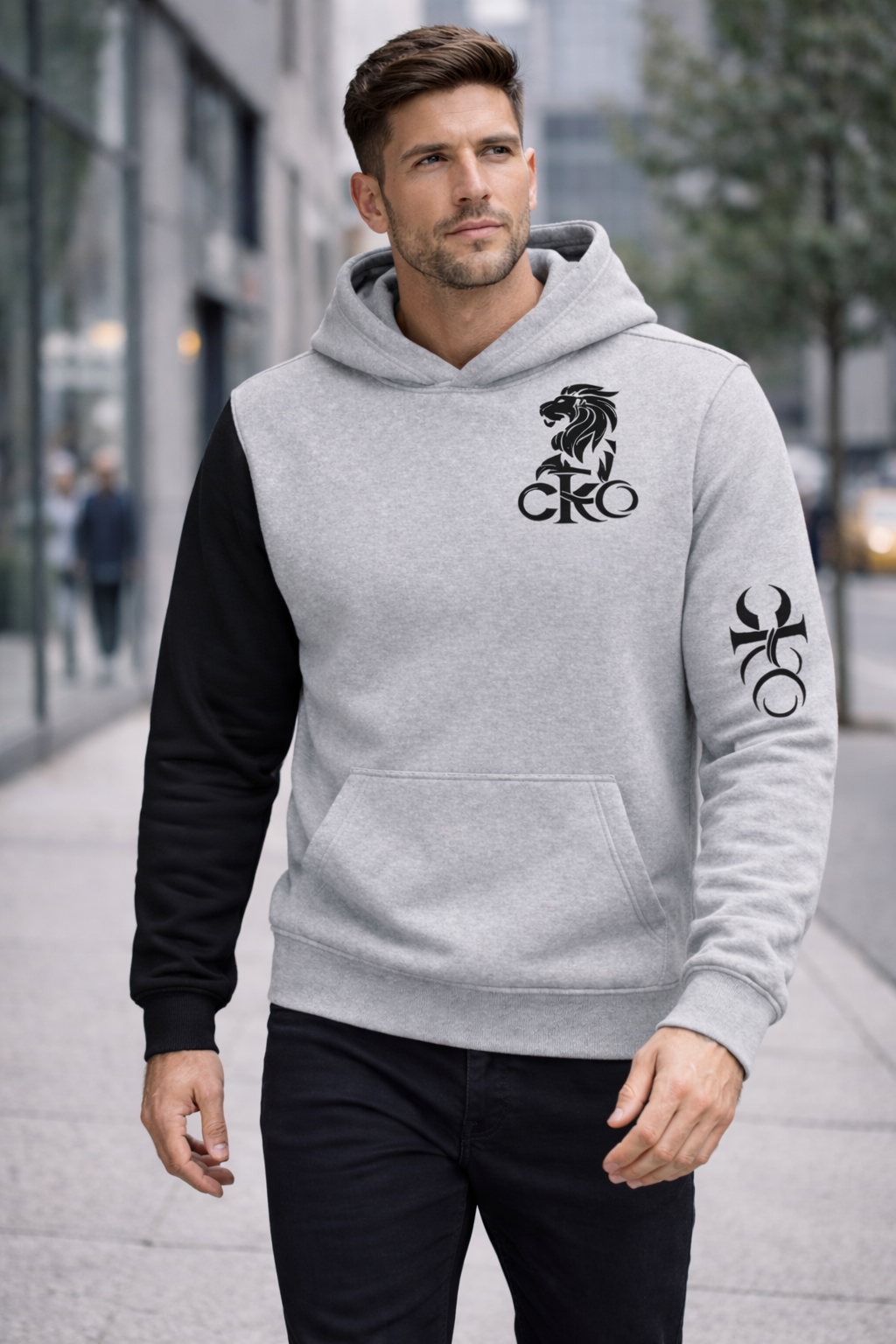 Graphite Dominion  Duo Hoodie