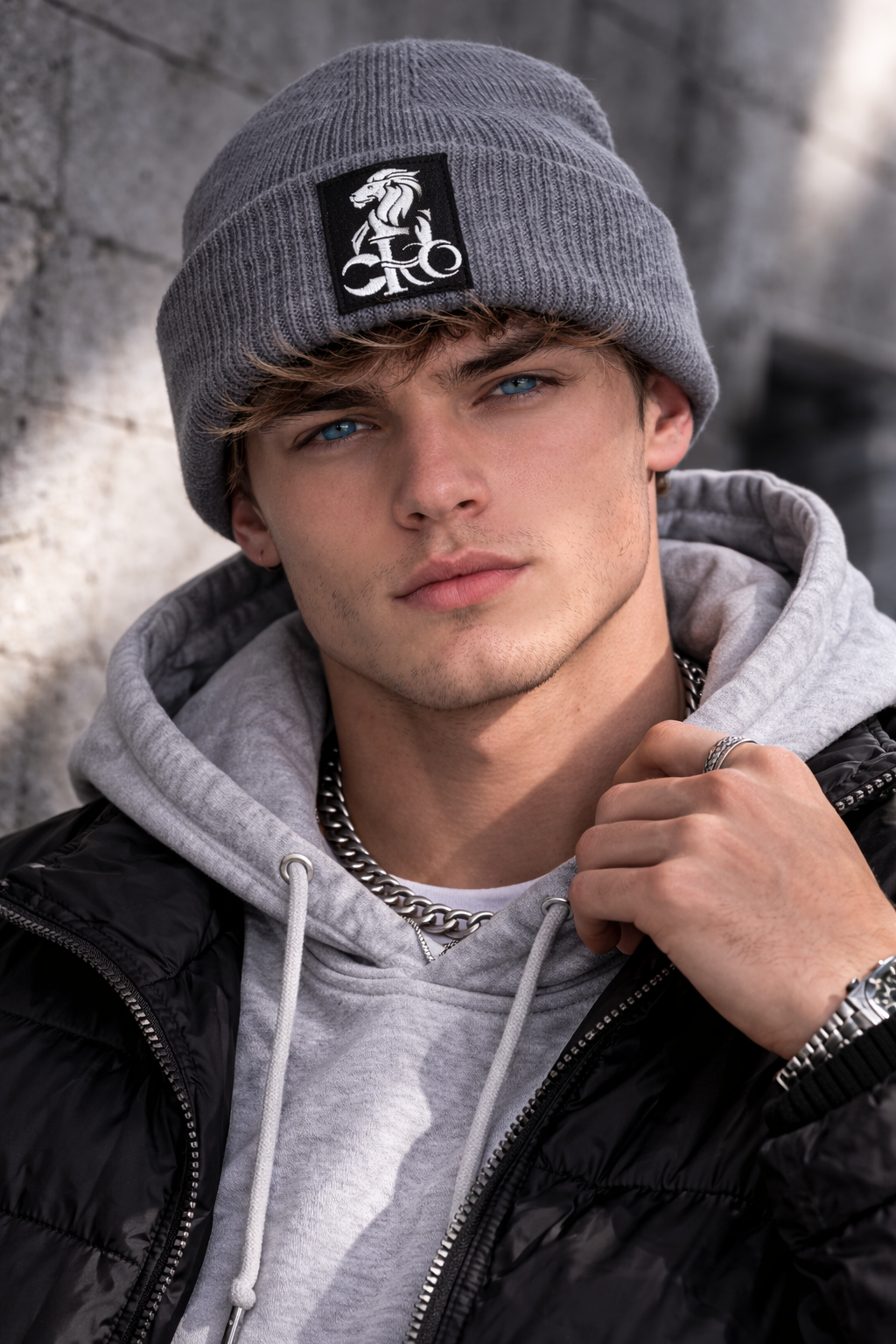 Onyx Reign Beanie –  Ivory Emblem Edition
